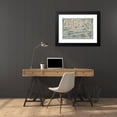 thumbnail image 4 of Paul Klee 24x18 Black Modern Framed Museum Art Print Titled - The Rhine at Duisburg (1937), 4 of 5