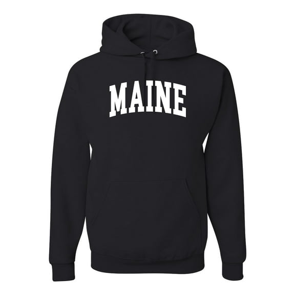 Wild Bobby State of Maine College Style Unisex Hoodie Sweatshirt
