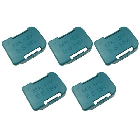 

Shpwfbe Tool Device Storage Rack 18V Fixed Button Case Battery Holder Battery & Improvement Protective Buckle