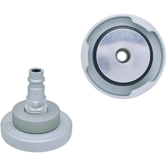 35mm Brake Bleeder Adapter, Master Cylinder Brake Bleeder Cap, Aluminum Alloy, Rustproof