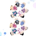 thumbnail image 4 of MasteelfCA 2 Sets/12PCS Mini Finger Puppets Family Mermbers Hand Puppet Early Educational Toy for Kids Early Learning Kindergarten, 4 of 7