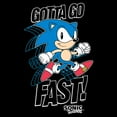 thumbnail image 2 of Men's Sonic the Hedgehog Electric Gotta Go Fast Graphic T-Shirt, 2 of 5