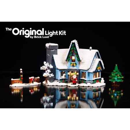 LED Lighting Kit for LEGO Santa's Visit set 10293
