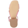 thumbnail image 6 of Journee Womens Zerlina Knit Block Heel Sandals, 6 of 10