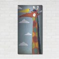 thumbnail image 3 of Luxe Metal Art 'Giraffe' by Ryan Fowler, Metal Wall Art, 24"x48", 3 of 10