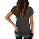 thumbnail image 5 of Blusa de manga corta, cuello en V, manga de pétalo, blusa con mangas de pétalo, blusa de encaje de guipur, máxima comodidad, 5 of 5