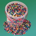 thumbnail image 4 of S&S Worldwide Color Splash! Pony Bead Bucket, 4 lbs - Over 6,500 Beads! Assorted Bright Plastic Beads in Portable, Stackable, Storable Bucket! For Kids, Camp, School, Groups, 6mm x 9mm w/3.5mm hole, 4 of 6