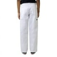 thumbnail image 3 of Men's Loose Fit Double Knee Pants WHITE 42x30, 3 of 4