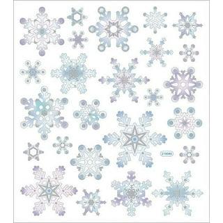 .com: Coopay 600 Pieces Mini Foam Snowflake Stickers Self-Adhesive  Snowflake Stickers Decals for Christmas Decoration, DIY Craft Projects,  Assorted Color and Sizes : Toys & Games