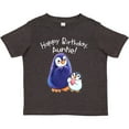 thumbnail image 3 of Inktastic Happy Birthday, Auntie Cute Penguins Boys or Girls Toddler T-Shirt, 3 of 5