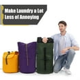thumbnail image 7 of Laundry Bag with Carrying Strap 115L Laundry Backpack for Laundromat Camping, 7 of 7