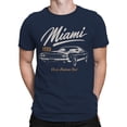 thumbnail image 2 of Miami 1989 Classic Car Design Men's T-shirt, 2 of 3