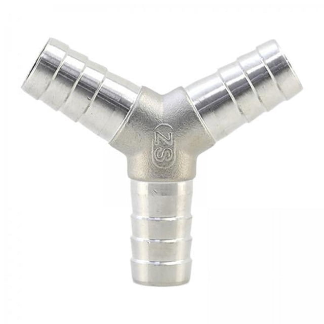 Conector de manguera,Conector de manguera de 3 vías Divisor de manguera de jardín,unión de manguera Conector de unión esférica con púas para manguera en forma de Y,Separador de púas en