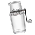 thumbnail image 4 of Ice Crusher Small DIY Hand-Crank Ice Shaver Breaker Home Portable Snow Cone Machine, Clear, 4 of 9