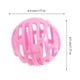 thumbnail image 4 of 10 Uds. Pelota de juguete para gatos con campana, juguete para mascotas, pelota para gatos, juguete con campana, juguete de plástico para gatos con campana, Color aleatorio, 4 of 6