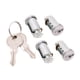 thumbnail image 3 of Cerraduras de seguridad tipo barril para barras de techo con llaves, accesorios resistentes, cerraduras de barra transversal, núcleos de cerradura 4 núcleos de bloqueo, 3 of 8