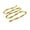 Gold, variant on Beautynvta 7.55 Ft Colorful Wool Striped Tinsel Garland, Hanging Christmas Tree Garland Festive Holiday Indoor Decor for Home Party and Office Scene Setup