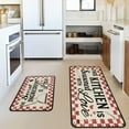 thumbnail image 2 of Red Kitchen Rugs Mat, 2 of 6