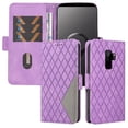 thumbnail image 1 of Compatible with Samsung Galaxy S9 Plus PU Leather Wallet Case with Card Holder Magnetic Closure Cover, 1 of 5
