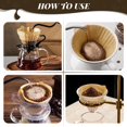 thumbnail image 2 of HWZWT No. 4 cup cone coffee filter for brewing, 2 of 5