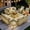 Dark Gray, variant on Toject Patio Furniture 8 Pieces All Weather Wicker Patio Conversation Set with Solar Powered Coffee Table Outside Furniture Outdoor Sectional with Swivel Chairs for Backyard, Navy Blue