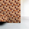 thumbnail image 4 of Lucoss 3D Mosaic Sticker Peel and Stick Tile Backsplash Wall Paper for Home Kitchen, Pack of 10, 4 of 6