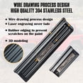 thumbnail image 4 of Protectores de umbral de puerta Rowa de acero inoxidable para Jeep Wrangler JL JT, 4 of 6