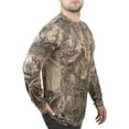 thumbnail image 2 of Mossy Oak Men's Country DNA Long Sleeve Performance Camo Tee Shirt, Up to 3XL, 2 of 6