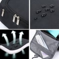 thumbnail image 3 of Wash Shaving Bag Elegant Hanging Wash Pouch Business Makeup Bag Large Capacity Handbag Women Cosmetic Bag Toiletries Organizer New Makeup Bag Travel Wash Bag NAVY BLUE, 3 of 8