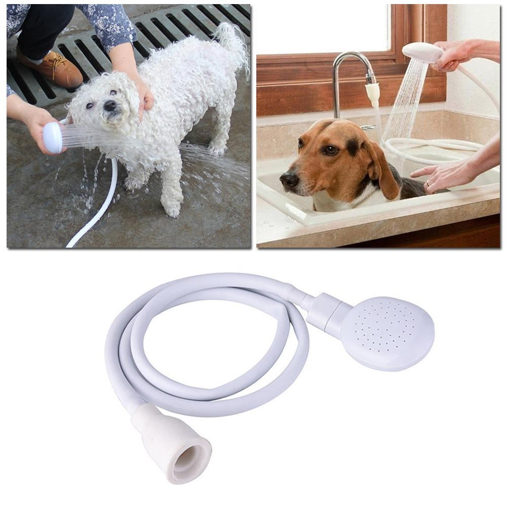 Sink Hose Attachment For Faucet – 2M Shower Spray Hose, Hair Washing Tray, Pet Shower & Baby Bath Kit, Fits Most Round Faucets