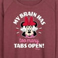thumbnail image 3 of Mickey & Friends - My Brain Too Many Tabs - Women's French Terry Jogger Pant, 3 of 5