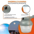 thumbnail image 4 of Tecnolite - L&aacute;mpara de Pared, Iluminaci&oacute;n Exteriores Espejo III con Luz Led de D&iacute;a, Arbotante con Fotocelda de 50 W, Resistente a la Intemperie, Base E27 Espacios Indu, 4 of 8