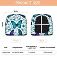 thumbnail image 3 of Butterflies and Leaves Pattern Seat Covers for Dining Room Chairs Set Of 4,Stretch Printed Washable Chair Seat Cover with Elastic Ties and Button,Removable Waterproof Couch Cushion Covers, 3 of 6