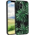 thumbnail image 1 of Compatible with iPhone 13 Pro Phone Case, Tropical-Leaves-4-3 Case Men Women, Flexible Silicone Shockproof Case for iPhone 13 Pro, 1 of 1