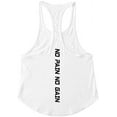 thumbnail image 3 of Men Pure Color Fitness Cotton Vest Bodybuilding Stringer Gym Tank Tops M-XXL, 3 of 5
