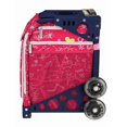 thumbnail image 3 of Sac ZUCA SK8 Sport Insert Rose avec Cadre Bleu Marine Roues, 3 of 7