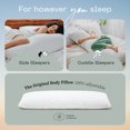 thumbnail image 3 of Almohada corporal Coop Home Goods Original, ajustable, 20 x 54 cm, 3 of 7