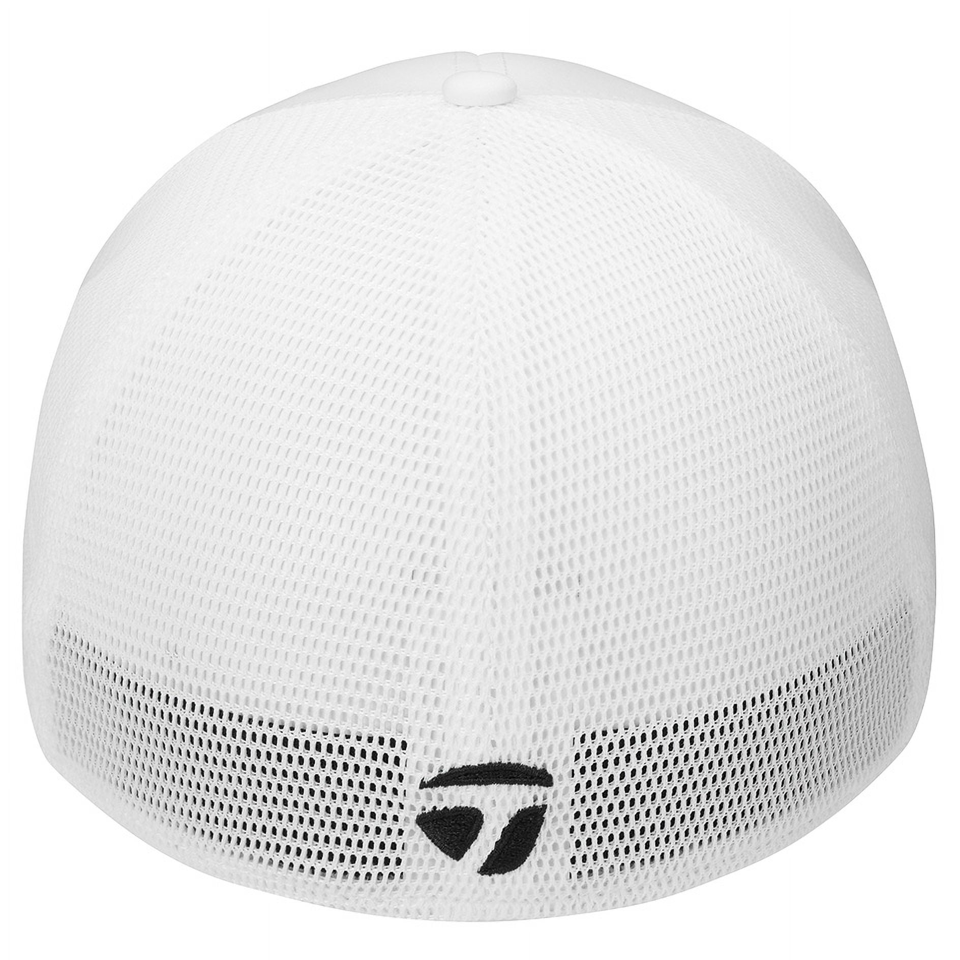 TaylorMade Mens EG Cage Hat 2024 - White - S/M