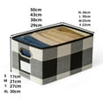 thumbnail image 6 of Cheers US Foldable Cube Storage Bins These Decorative Fabric Storage Cubes are Collapsible and Great Organizer for Shelf, Closet or Underbed, 6 of 6