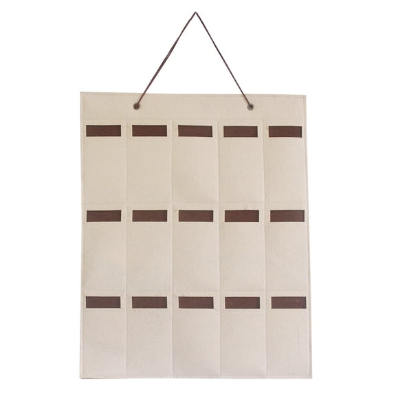 Tainini Sunglasses Organizer Storage Hanging Bag Wall Pocket By Sunglasses 15 Slots