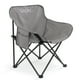 thumbnail image 1 of Silla Plegable para Camping Pesca Playa y Exteriores de Lona Impermebale Ligera Silla para Exterior Ergonomica con Estructura de Acero y Funda Transportadora (Gris), 1 of 5