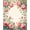 Pink, Pattern 10, variant on ODIKA 4'x6' Machine Washable Non-Slip Area Rug, Blossoming Garden Delight Accent with Delicate Rose High Traffic Rug, Pink, 218874