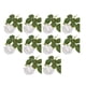 thumbnail image 2 of Arreglo de flores artificiales de plástico Toystoory 10 piezas para bodas fácil de limpiar decoración Blanco, 2 of 6