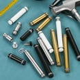 thumbnail image 6 of Uxcell 4 Pack Sign Standoff Screws, 1/2"x1.18" Stainless Steel Advertising Screws, Black, 6 of 7