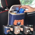 thumbnail image 1 of Bolsa de Almacenamiento para Silla de Coche con Aislamiento - Organizador de Asiento Trasero, Tela Oxford Azul, 24.5x20.5x10cm, Bolsillo Cooler, Impermeable, Con Cremallera, Múltiples Compartimentos, 1 of 6