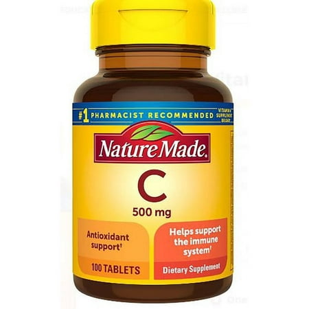 Nature Made Vitamin C 500 mg 100 Tabs