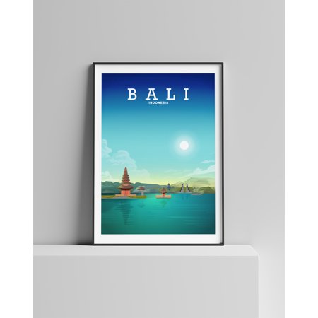 Poster Bali Print, Bali Poster , Travel Poster , Travel Wall Art, Travel Wall Poster , Office Wall Art, Wall Art Poster , Poster Print, Bali Indonesia-UNFRAMED