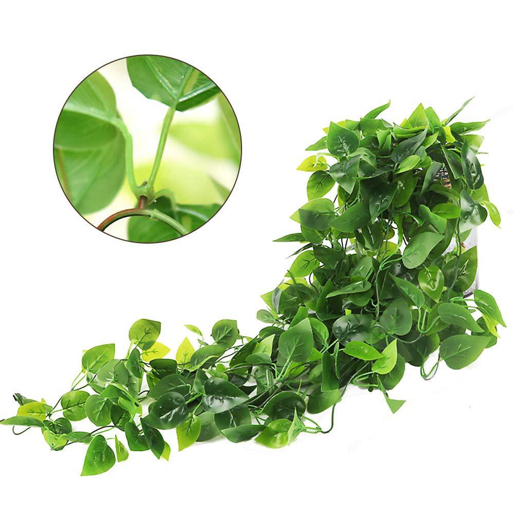 CEWOR 36 Pack 236 Feet Artificial Vines for Bedroom Fake Ivy Vines for Room  Wedding Decor Fake Vines with Fake Leaves Artificial Ivy Garland Hanging