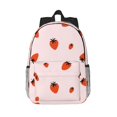 thumbnail image 1 of Disketp Strawberry Mochila Escolar de 15 Pulgadas, Mochila Ligera para Estudiantes, Viajes y Trabajo, Cómoda y Resistente para el Uso Diario, 1 of 6