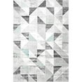 thumbnail image 5 of Nicole Miller New York Patio Sofia Holly Transitional Geometric Indoor/Outdoor Area Rug, Grey/Blue, 7'9"x10'2", 5 of 7